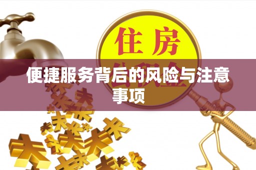 东风便捷服务背后的风险与注意事项